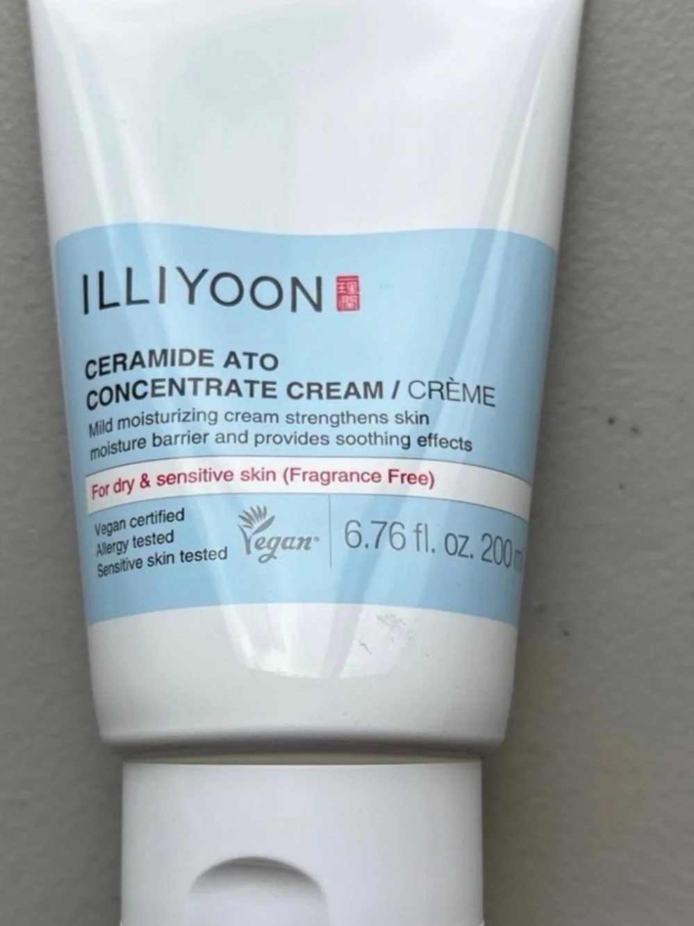 Ceramide ATO Concentrate Cream - Light Blue (Fragrance Free)